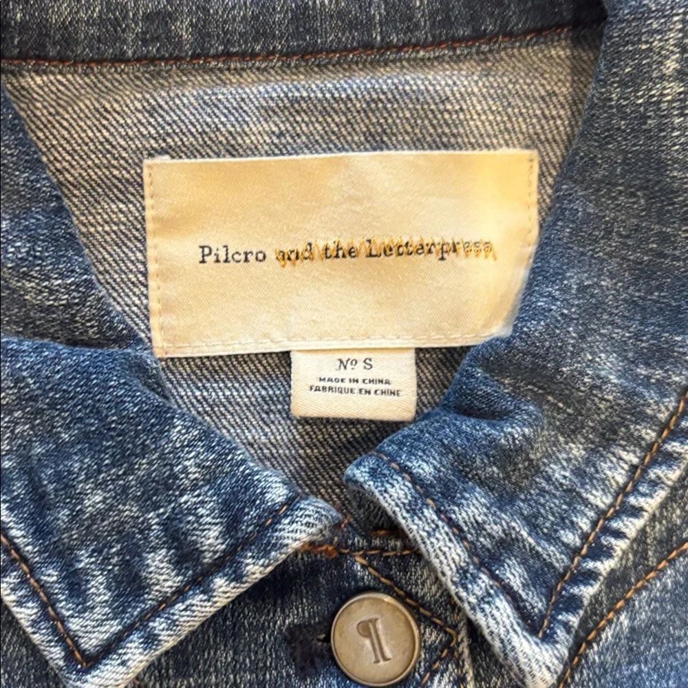 Pilcro Blue Denim Jacket - Picture 2 of 5